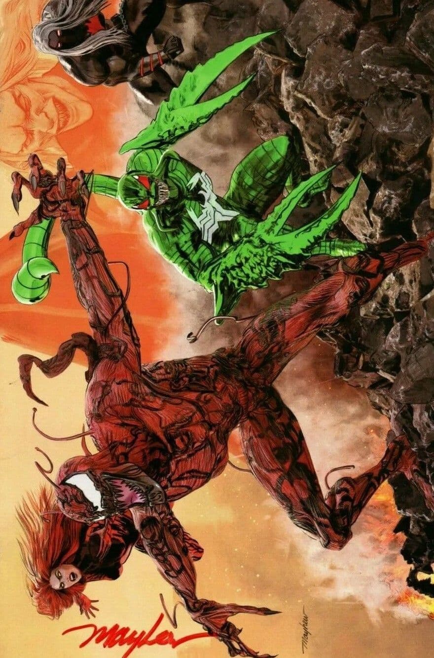 VENOM #34 MAYHEW VIRGIN VARIANT